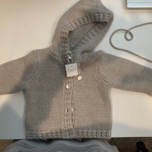 Bonpoint Cardigan, Blanket, Gloves, and Booties